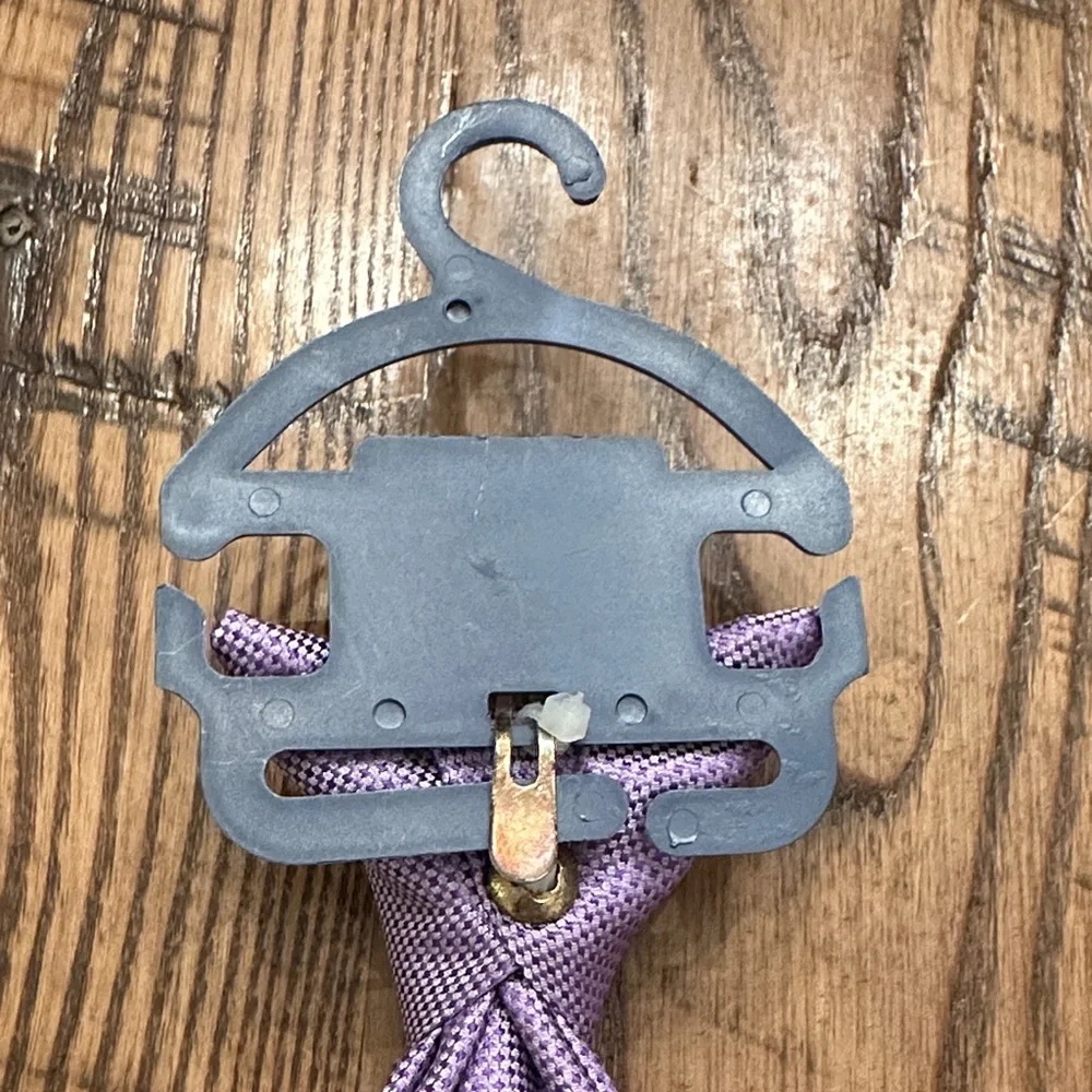 CHAPS Lavender Micro-Pattern Boy’s Neck Tie great SPRING color